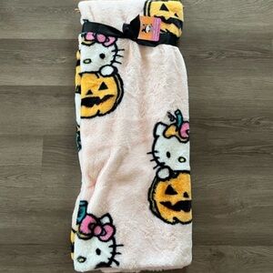 Pink Pumpkin Hello Kitty (FULL/QUEEN) Halloween Blanket